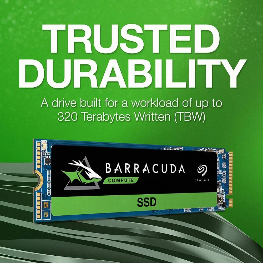 Внутренний твердотельный накопитель Seagate Barracuda 510 512 ГБ 1 ТБ SSD-PCIe NVMe 3D TLC NAND для