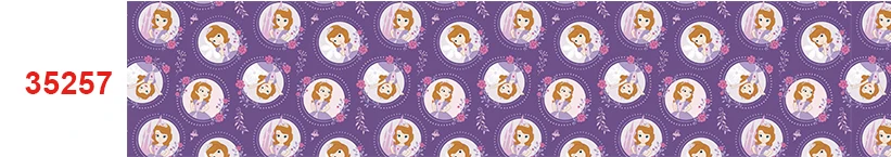 35257 Новое поступление ленты аксессуары для волос ленты 10 ярдов печатные корсажные ленты 35260 - Цвет: 35257