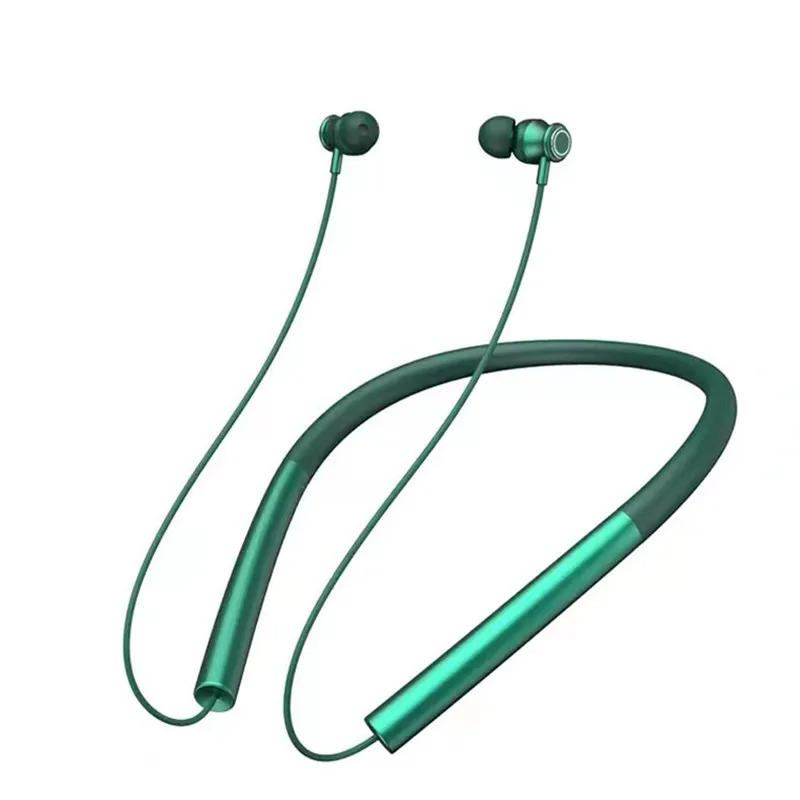

Наушники Bluetooth 5,0, спортивная водонепроницаемая гарнитура для бега с микрофоном, вставляемые карты памяти, наушники-вкладыши, наушники с шум...