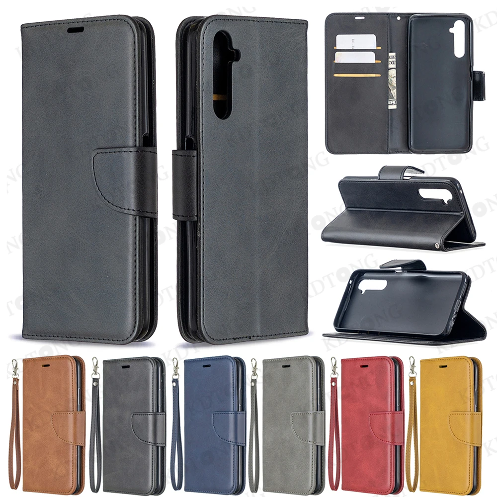 

Luxury Flip Wallet Leather Case For OPPO RENO 3 4 A3S A5 A5X A9 A12 A31 A52 A72 A81 A92 Realme 6 C1 C11 NARZO Find X2 Pro Cover