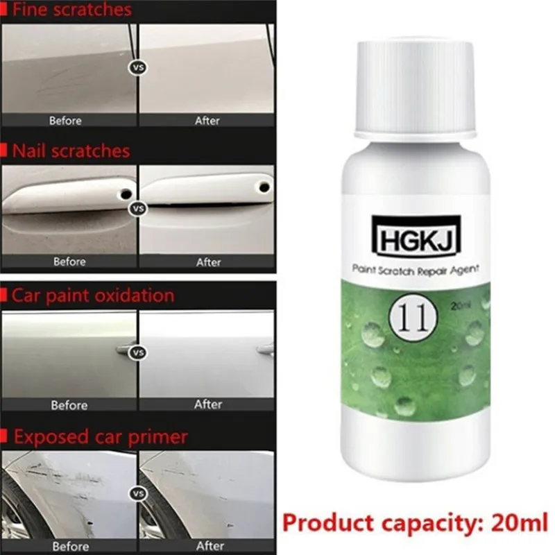 20 мл Полировочная паста восковое средство для ремонта царапин на автомобиле