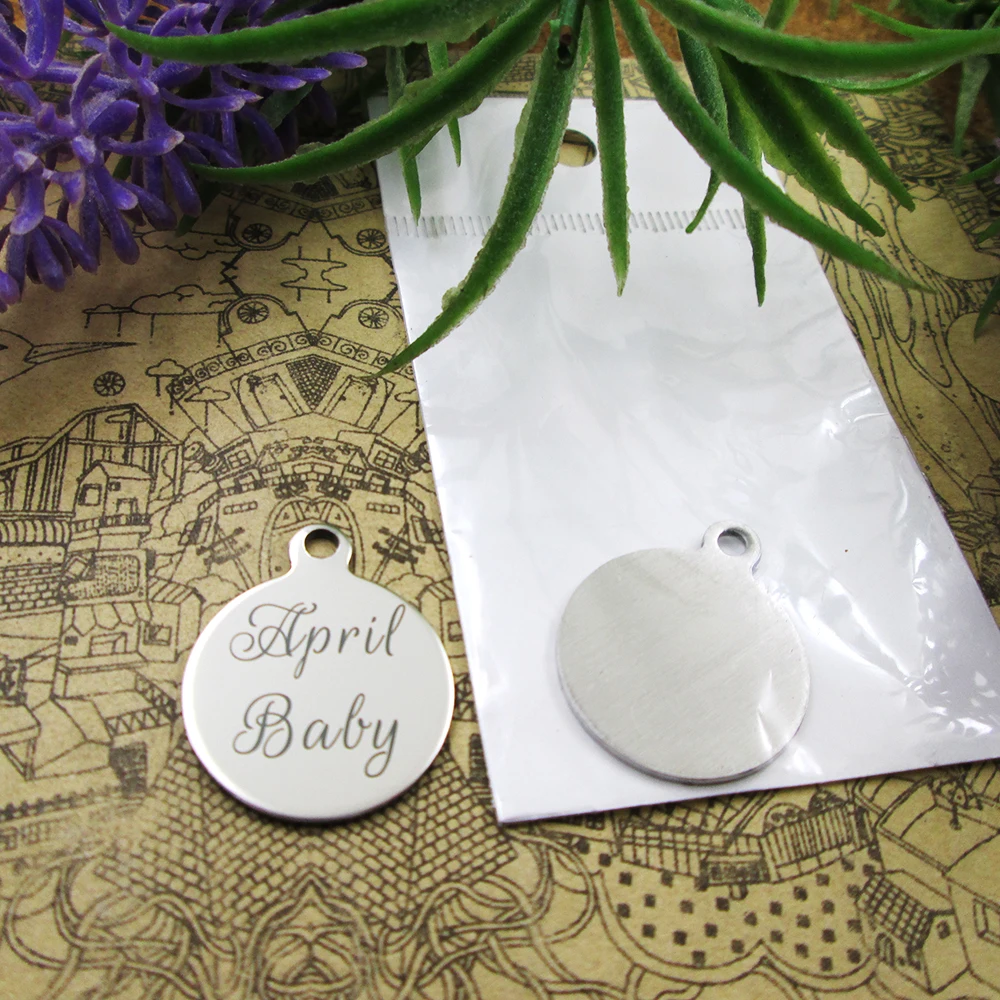 20 шт &quotAugust&quot очаровательыне нержавеющие 5 стилей для выбора амулеты сделай сам