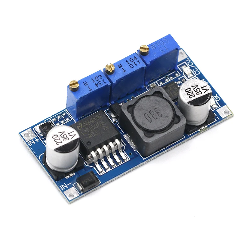 Variety regulation 1 шт Высокое качество 3A Регулируемый DCDC LM2596 LM2596S вход 4 V-35 V Выход 1,23 V-30 В постоянного тока dc понижающий Питание Регулятор модуль - Цвет: Variety regulation