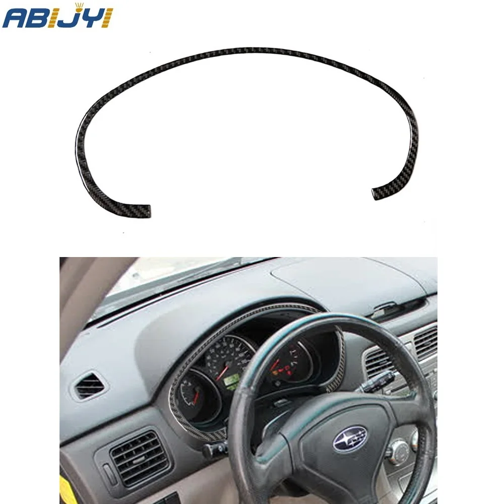 

For Subaru Forester 2005 2006 2007 2008 Car-styling Carbon Fiber Sticker Dashboard Decoration Car Accessories