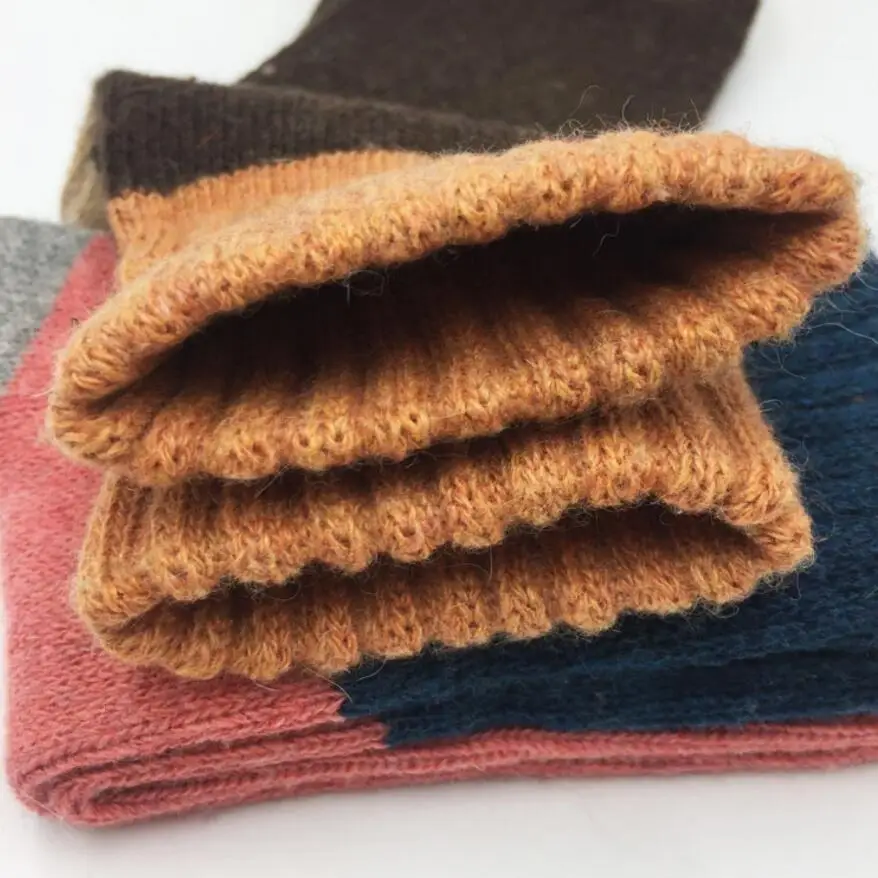 5 пар/лот высокого качества в широкую полоску хлопок и шерсть беременным женщинам