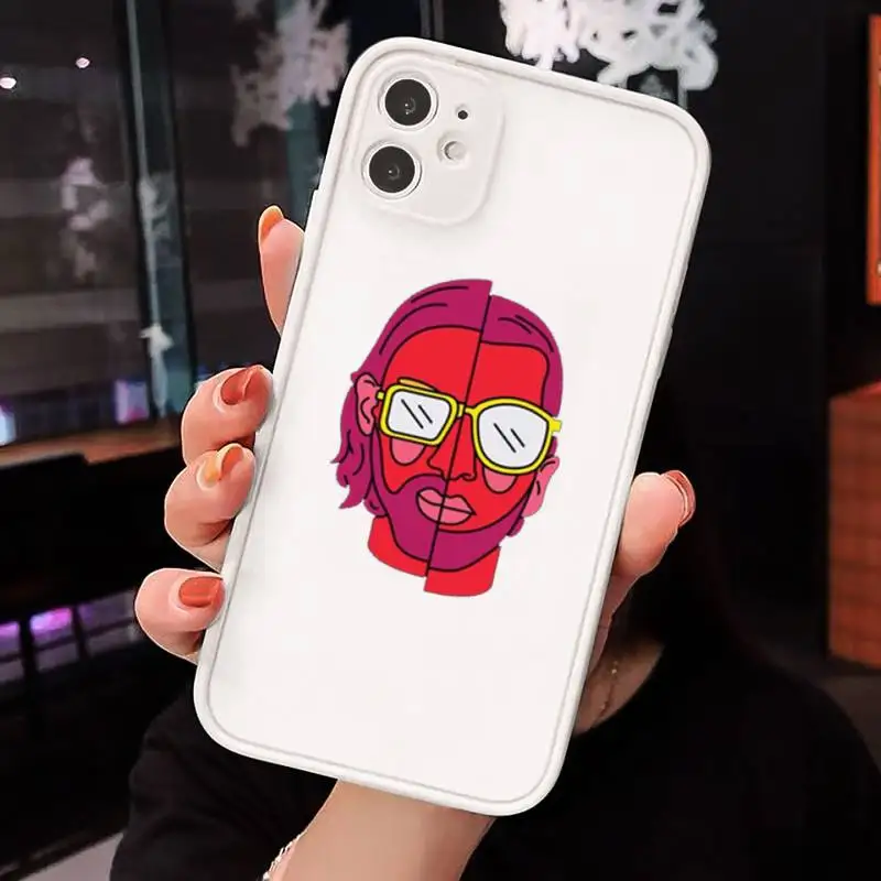 

PNL QLF Rapper singer Phone Case matte transparent For white Clear Funda iPhone 7 8 x xs xr 11 12 pro plus max mini
