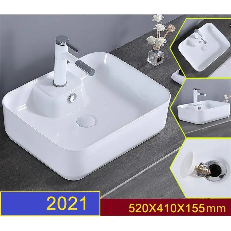 Bagno Bacia De Lavagem Sobre Encimera Lavatorio Bowl Waschbecken Banyo Lavabo Para Basin Pia Cuba Banheiro Bathroom Sink | Обустройство