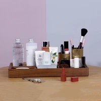 organizer for cosmetics cherry wood cosmetic storage box wooden partition desktop finishing box womens cosmetic box storage