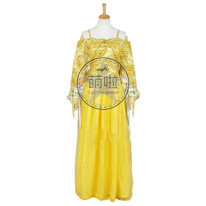 Золотое Платье для косплея Padme Amidala модель Queen индивидуальный пошив L320|Костюмы из
