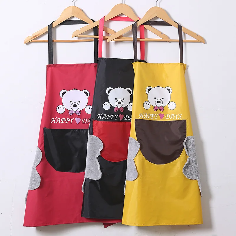 Новый фартук непромокаемый для дома кухни грязного приготовления пищи корейский