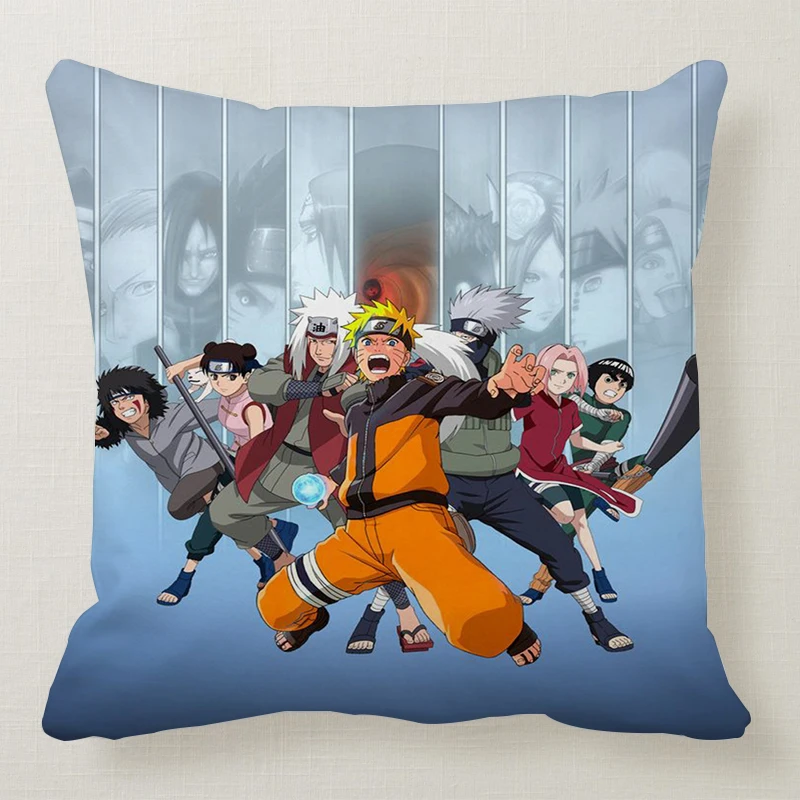 Ботинки в стиле аниме Naruto Подушка производства компании "Kakashi" Чехол Спальня