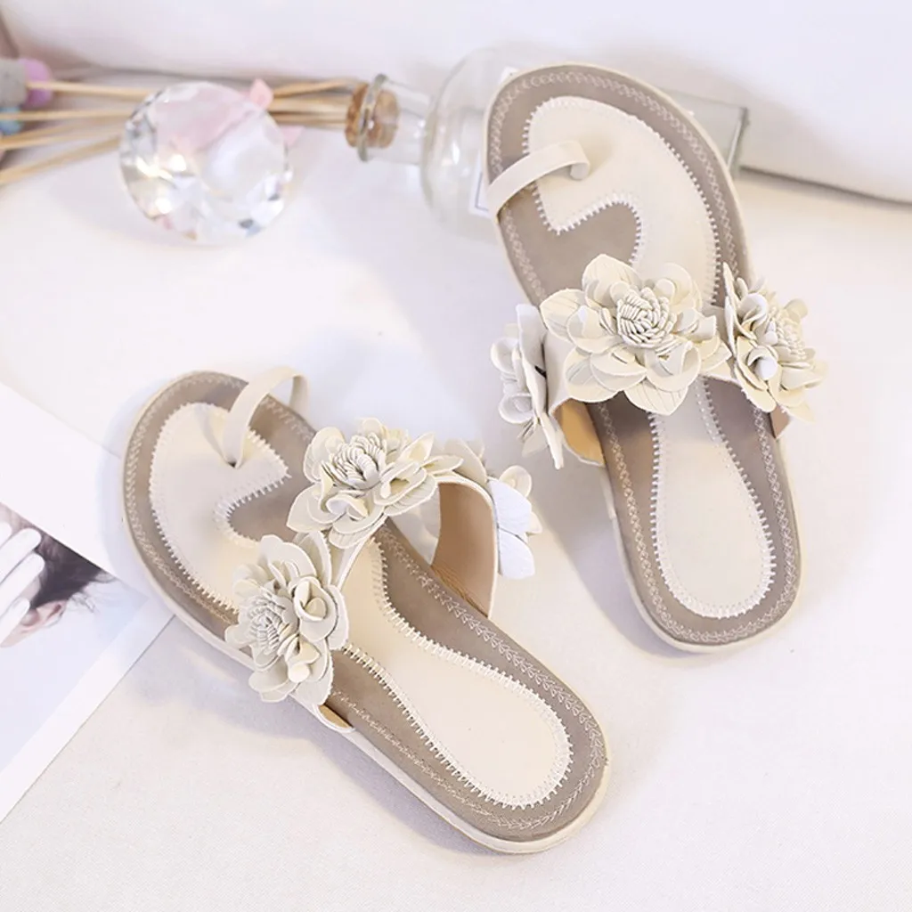 SAGACE/Роскошные шлепанцы с кристаллами женские летние туфли на плоской подошве