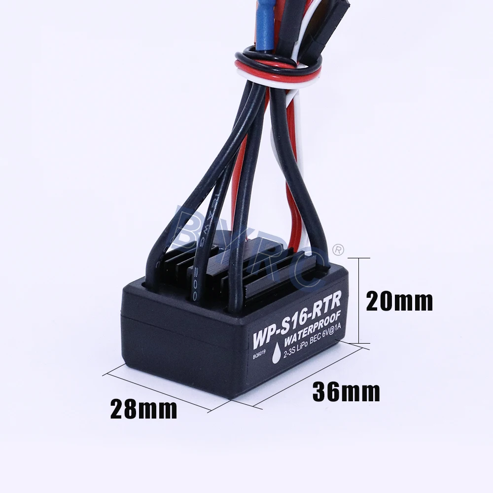 HOBBYWING 25 А WP S16 RTR Бесщеточный Регулятор скорости ESC для RC 1/10 1:10 1:12 дропшиппинг