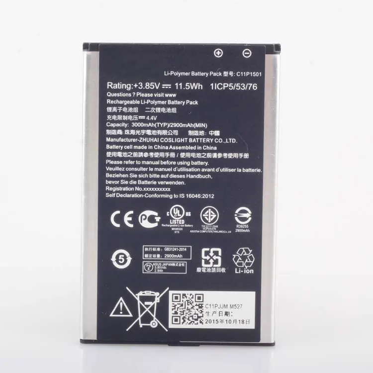

ALLCCX battery C11P1501 for ASUS ZE500CL ZE551KL ZE601KL Zenfone 2E ZenFone 2 Laser 6.0