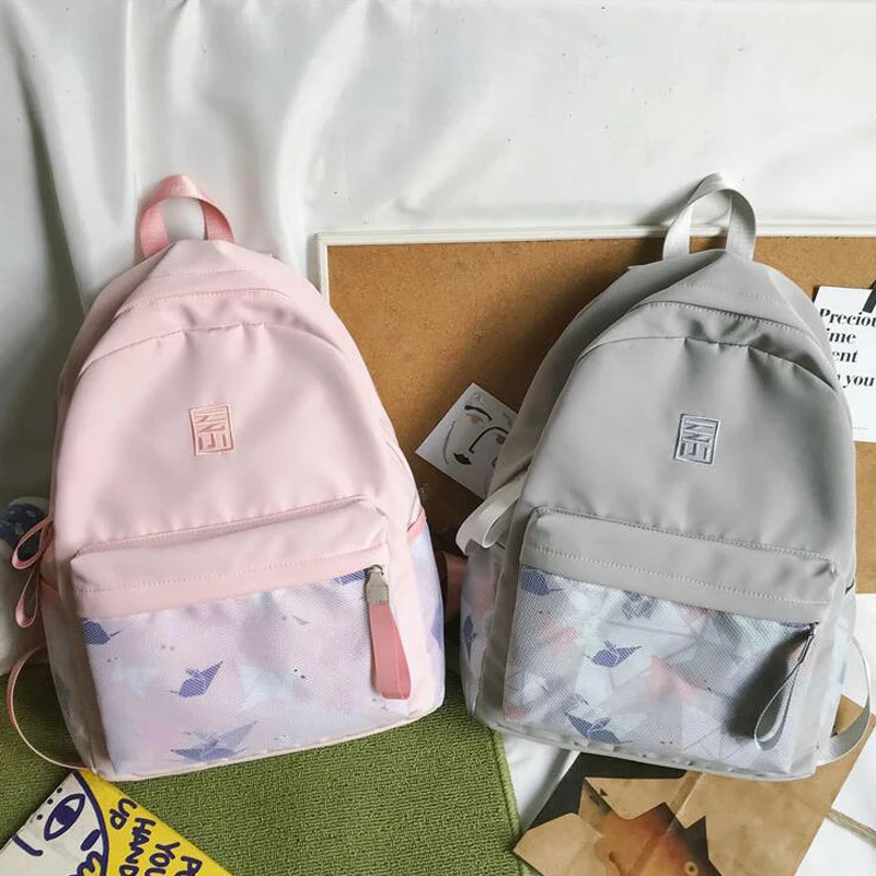 

New Trend Female Backpack Fashion Women Backpack College School Bagpack Travel Bags For Teenage Girls Softback Mochila Escolar