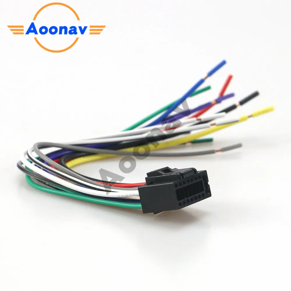 15 003 автомобильный ISO для KENWOOD DPX JVC KD Стерео жгут проводов радиопровод адаптер