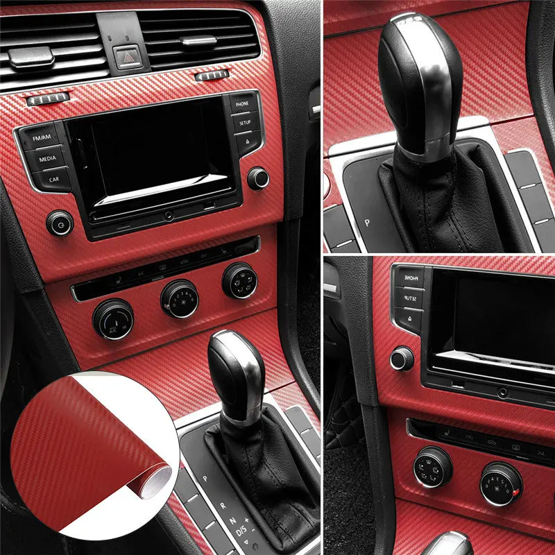 Автомобильная универсальная 127 см* 30 см Автомобильная наклейка DIY матовая пленка, меняющая цвет твил Авто Внешняя углеродное волокно пользовательские автомобильные аксессуары