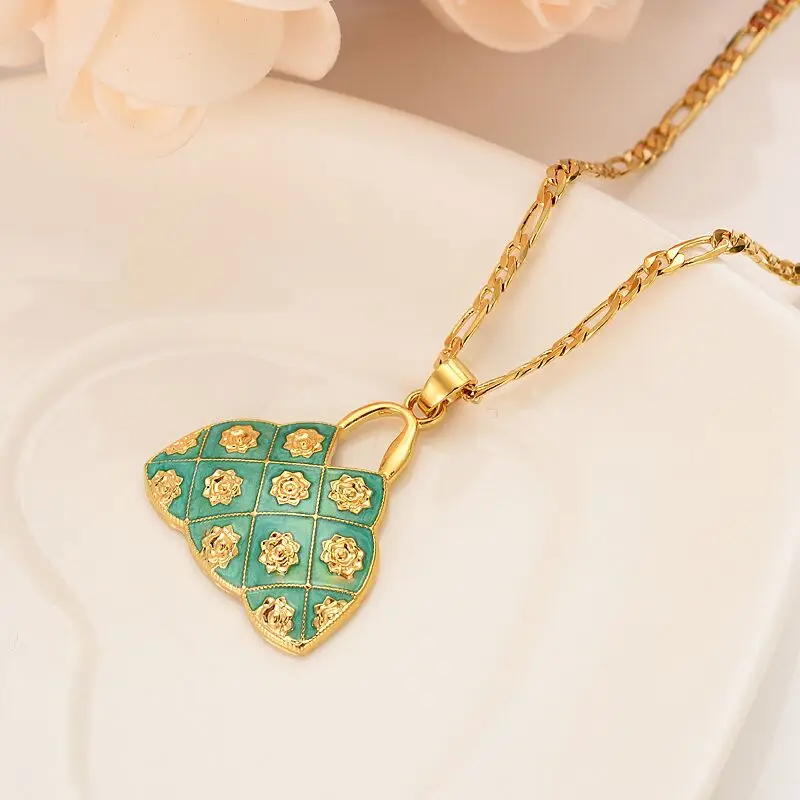 Blium сумка Подвеска цепочка ожерелье серьги кольцо ювелирные украшения золотое