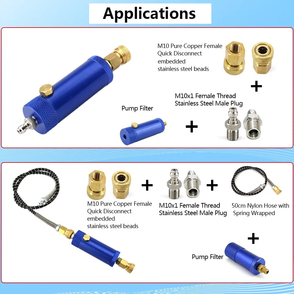 Пейнтбол PCP ручной насос воздушный фильтр водомасляный сепаратор высокого