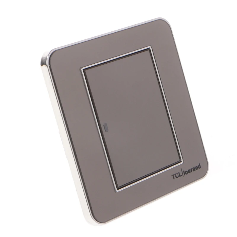 Настенный светильник розетка с акриловой панелью 1 банда светодиодный