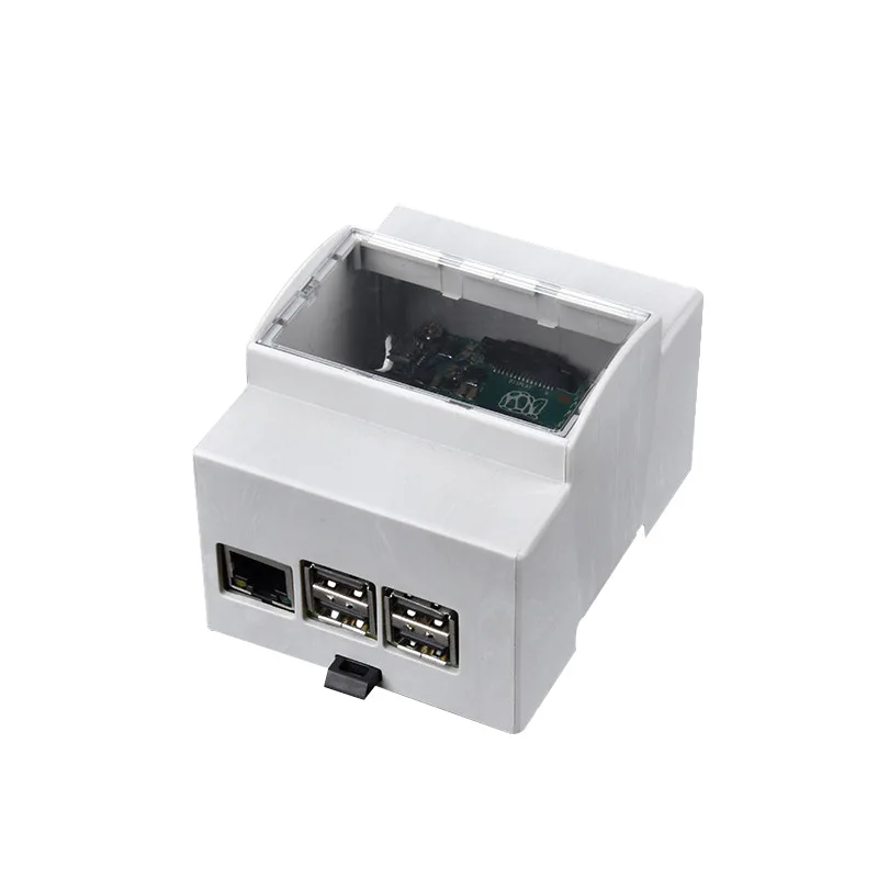 Чехол для Raspberry Pi 4 от Aokin Белый защитный чехол из АБС-пластика корпуса 3B + 3 Модель B