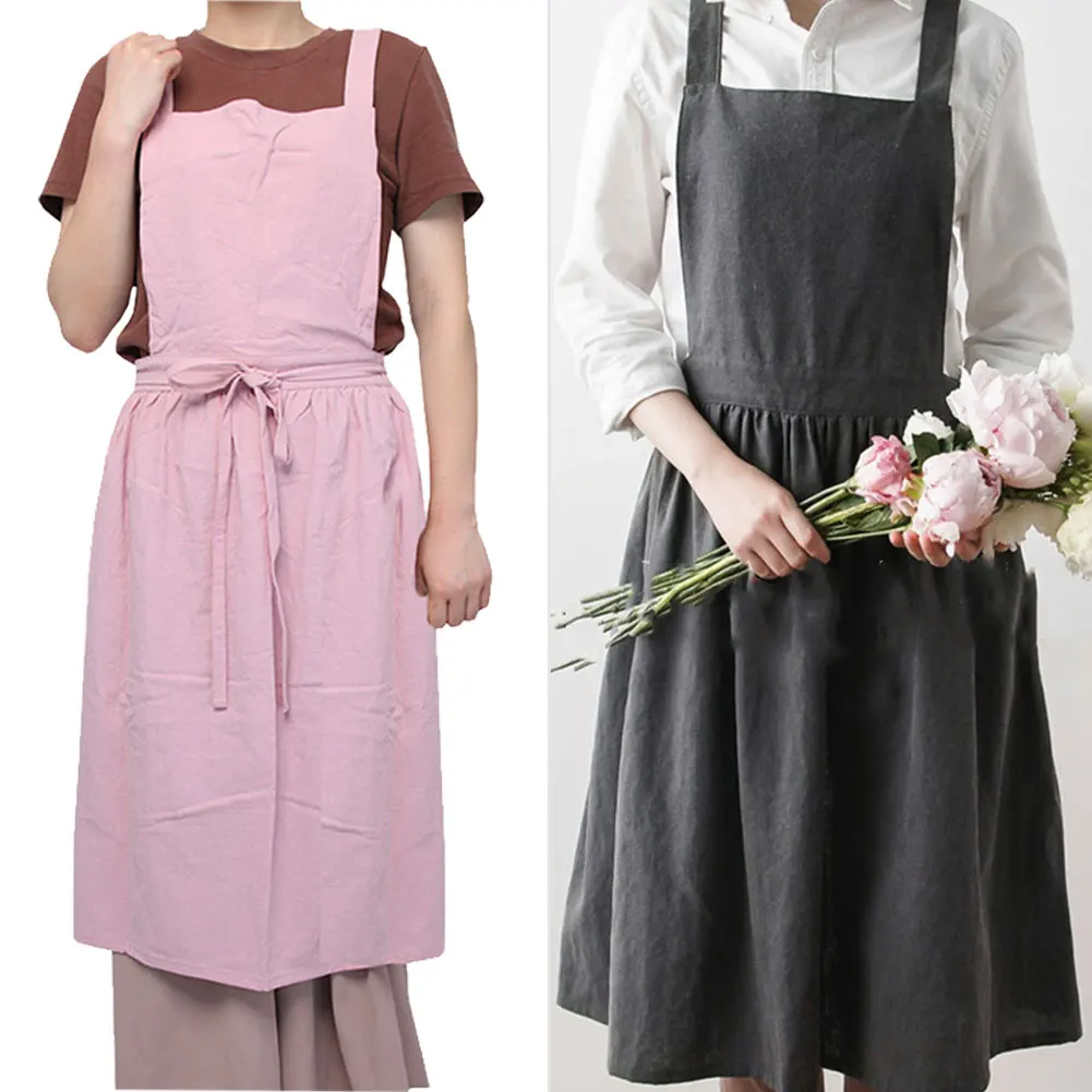 Фартук для выпечки сервис большого размера с 2 карманами легкая форма бариста