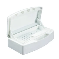 sterilizer tray box alcohol disinfection box salon nail metal tools disinfector manicure implement tool disinfection tray