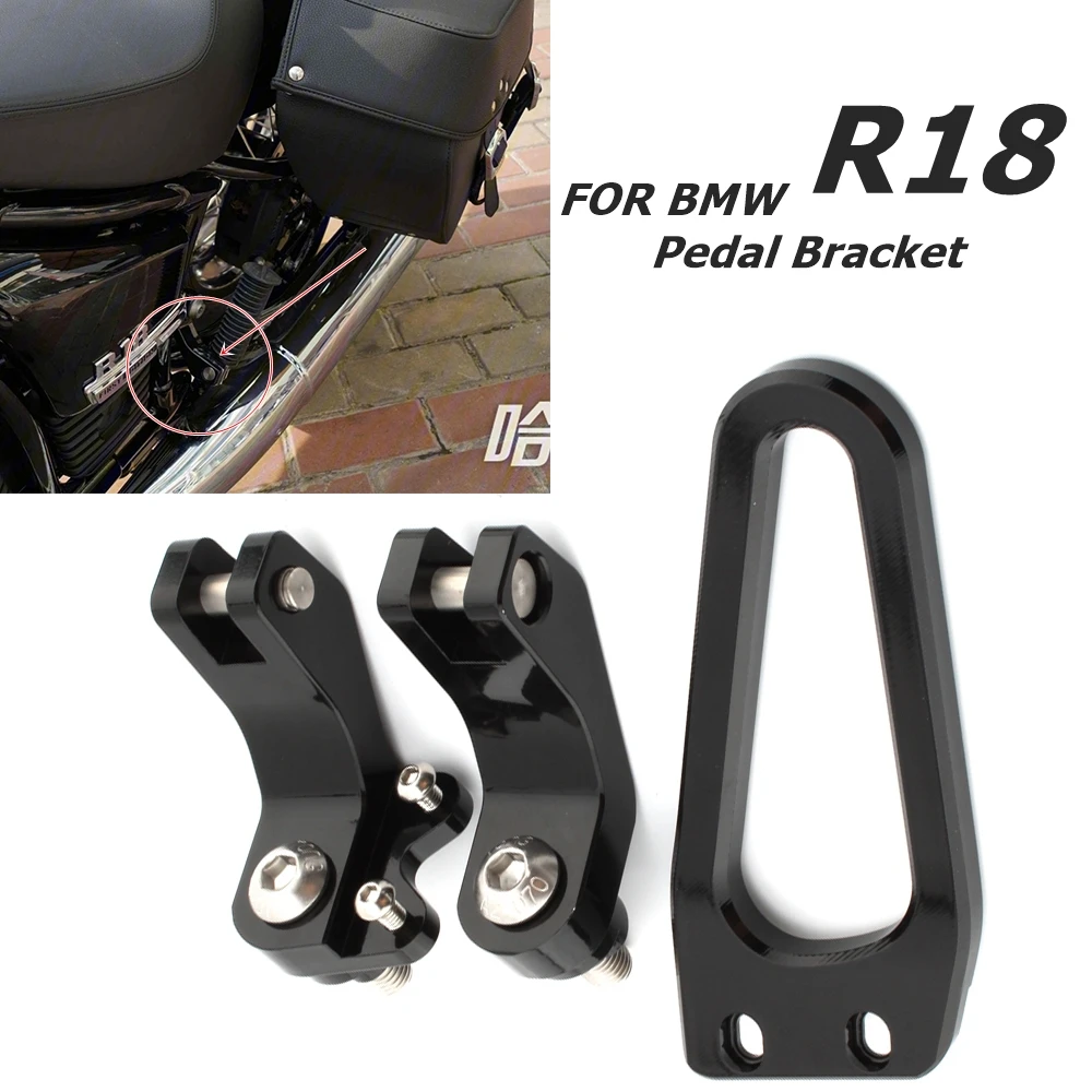 

Для BMW R18 R 18 аксессуары для мотоциклов левая и правая подножка ножная педаль передний кронштейн для крепления R18 классический кронштейн для ...
