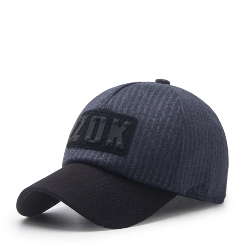 Высокое качество папа зимняя флисовая подкладка фетровая Кепка Мужская Уличная