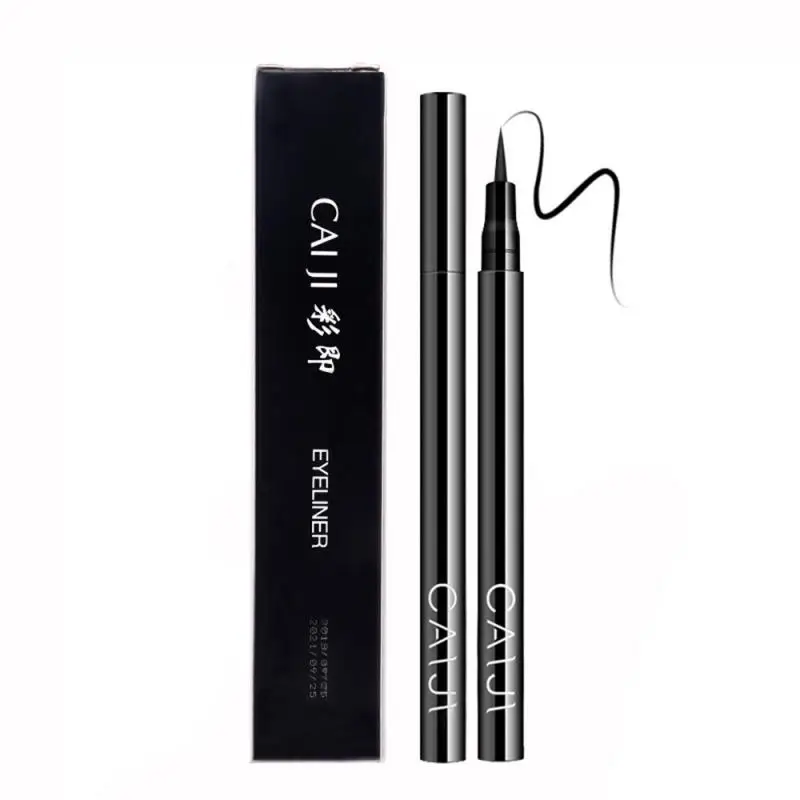 

Black Quick-Drying Waterproof Eyeliner Definer Durable Easy to Apply Makeup Not Blooming Eyeliner Makeup Tools