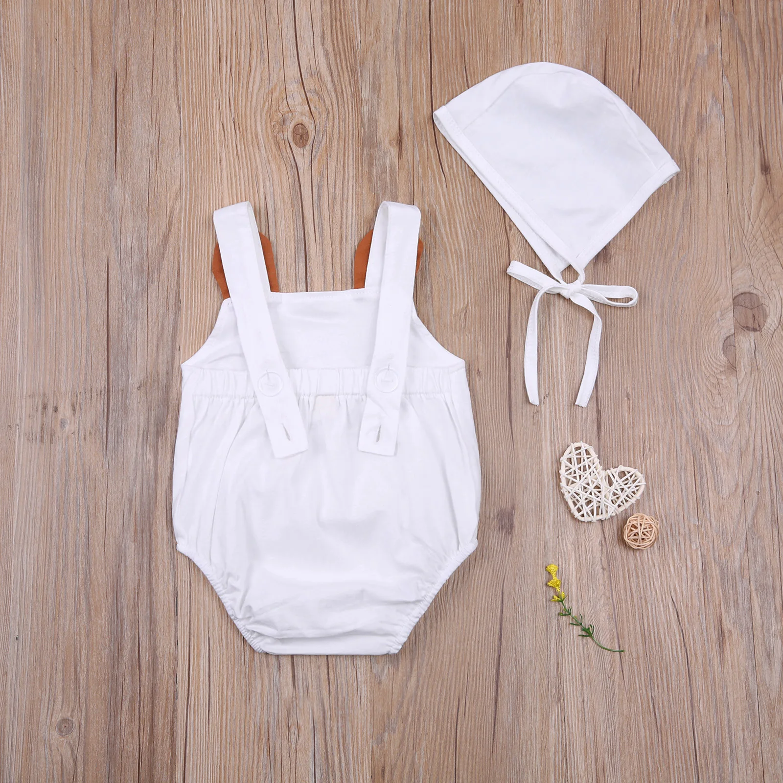 

Easter Girl Jumpsuits 0-18M Newborn Baby Girl Cartoon Romperhat Infant Jumpsuits Sunsuit Summer Clothes Outfits