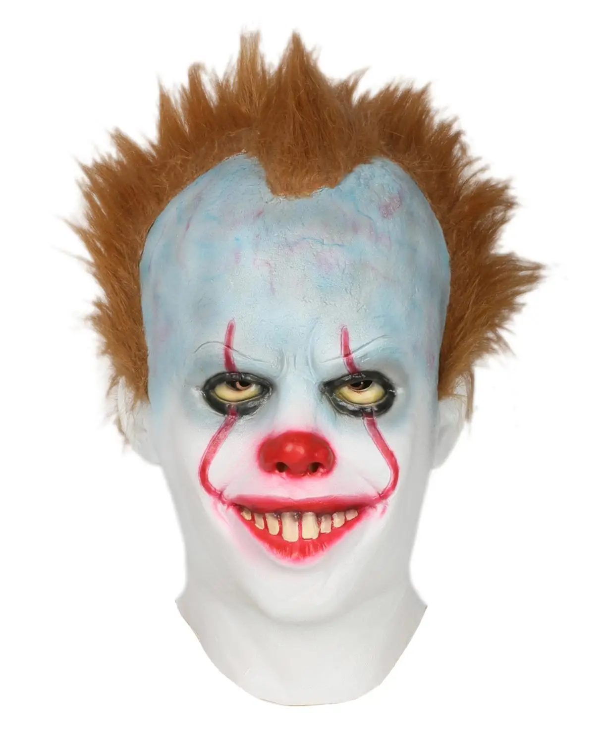 XCOSER Джокер Pennywise косплей маска шлем на всю голову костюм аксессуары Стивен Кинг