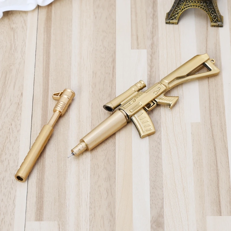 Новинка гелевая ручка пистолет шариковая в форме цветка ручки для офиса школы
