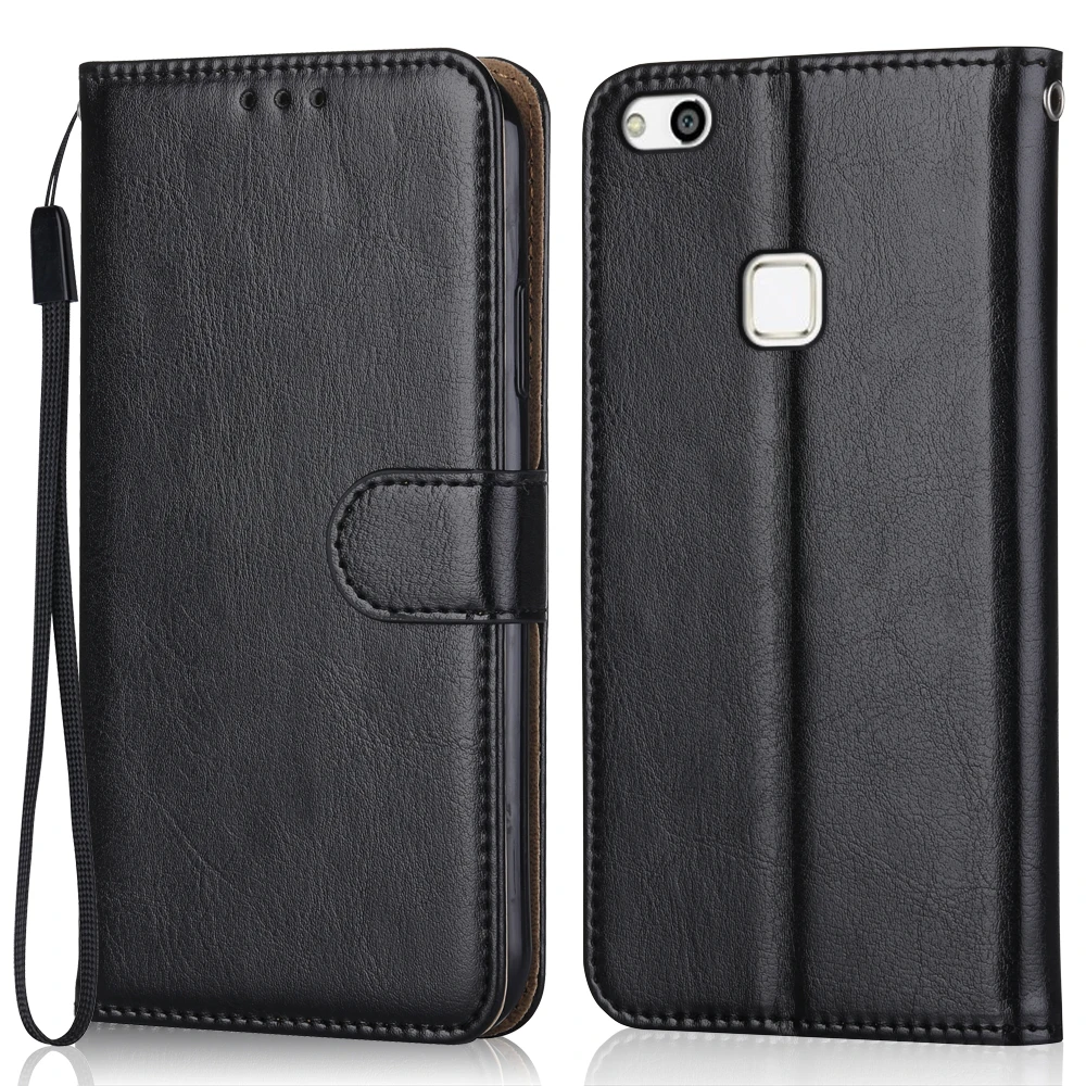 

Кожаный чехол-книжка для Huawei P10 Lite, женский, Молодежный кошелек, флип-чехол для телефона