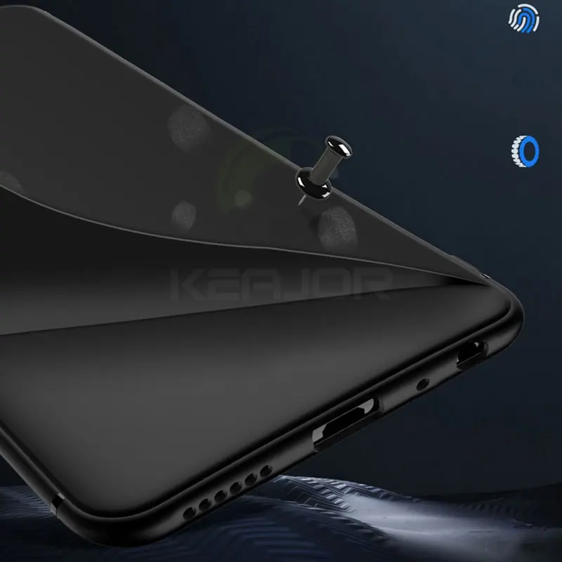 Чехол Keajor для Samsung Galaxy A51 Ультратонкий Мягкий матовый Силиконовый чехол бампер из