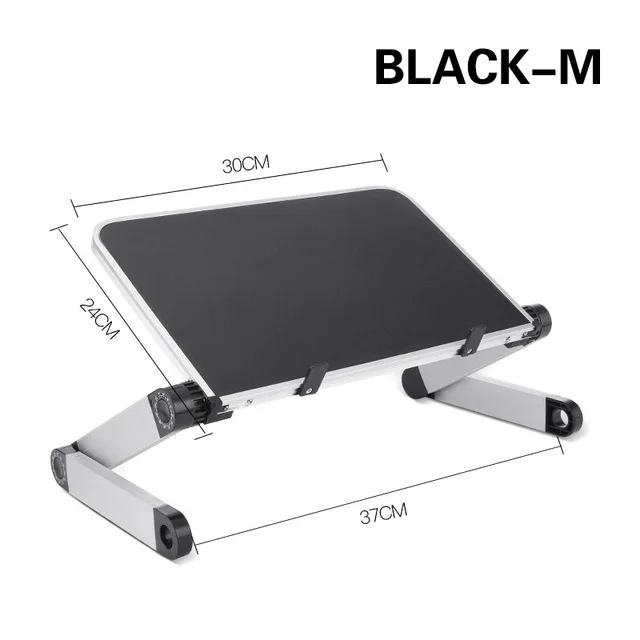 

Adjustable Aluminum Laptop Desk Stand Table Vented Portable TV Bed Lapdesk Tray PC Table Sofa Stand Up Working Office Desk Tools