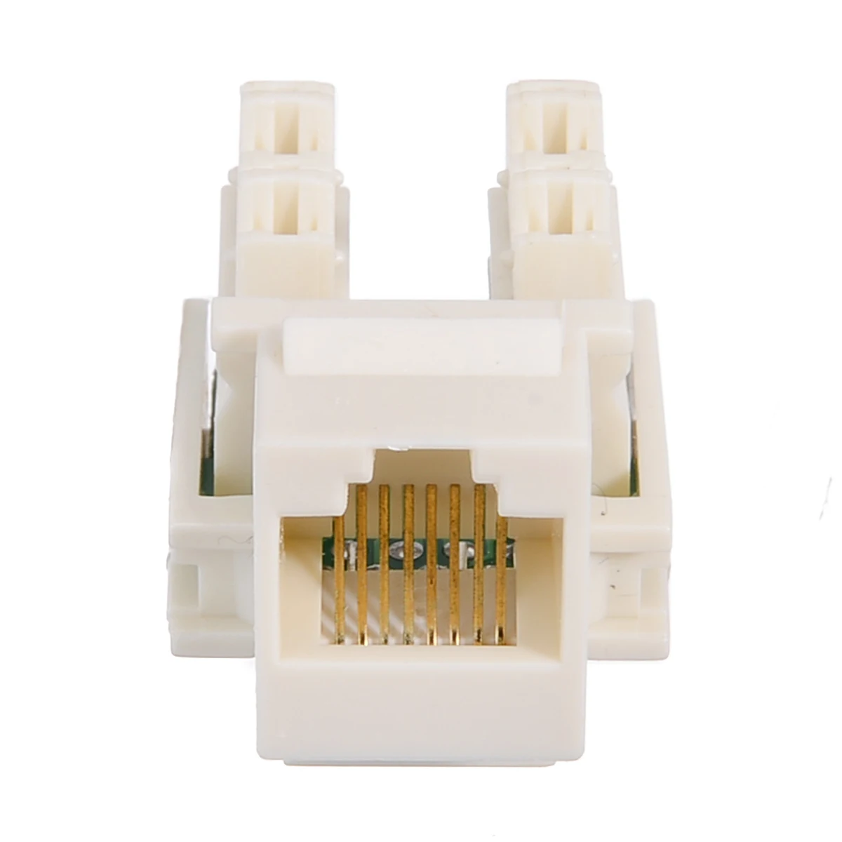 10Pcs CAT5e RJ45 Insert Keystone LAN Coupler Plug Standard Network Module Slot For Internet Ethernet Parts | Компьютеры и офис