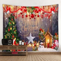 christmas tapestries christmas decoration wall mounted tapestries holiday decorations household items decoration large blankets