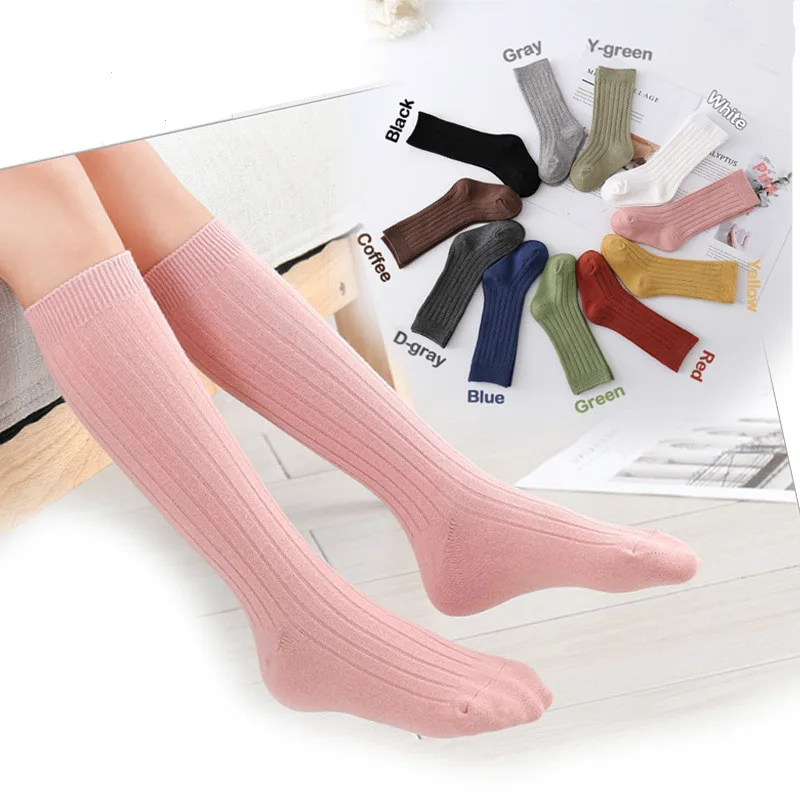 3 пар/лот осенне зимние носки для новорожденных мальчиков и девочек гольфы