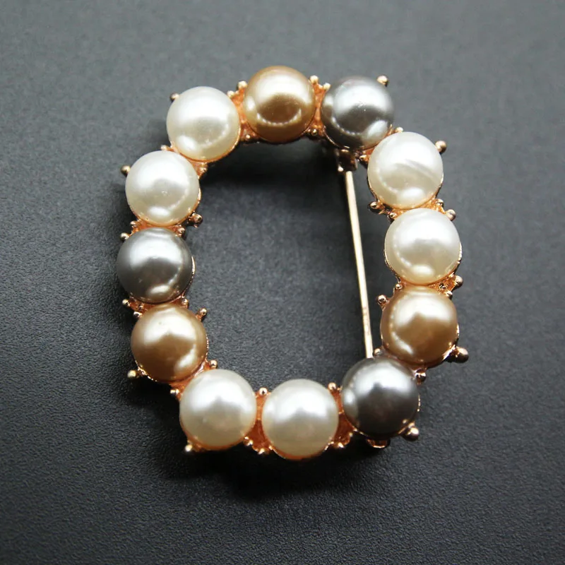 RHao классические круглые броши бриллиантовая брошь для костюма пальто ювелирные