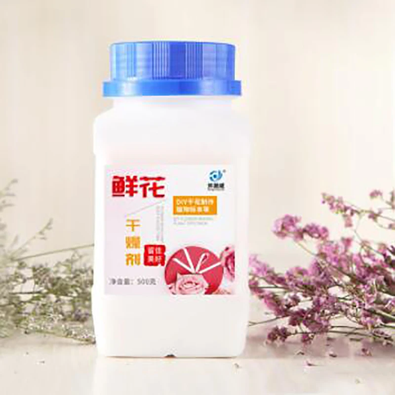 

500g Non-Toxic Reusable Silica Gel Sand Desiccant Crystals For Flower Drying DIY Craft Flower Silica Gel