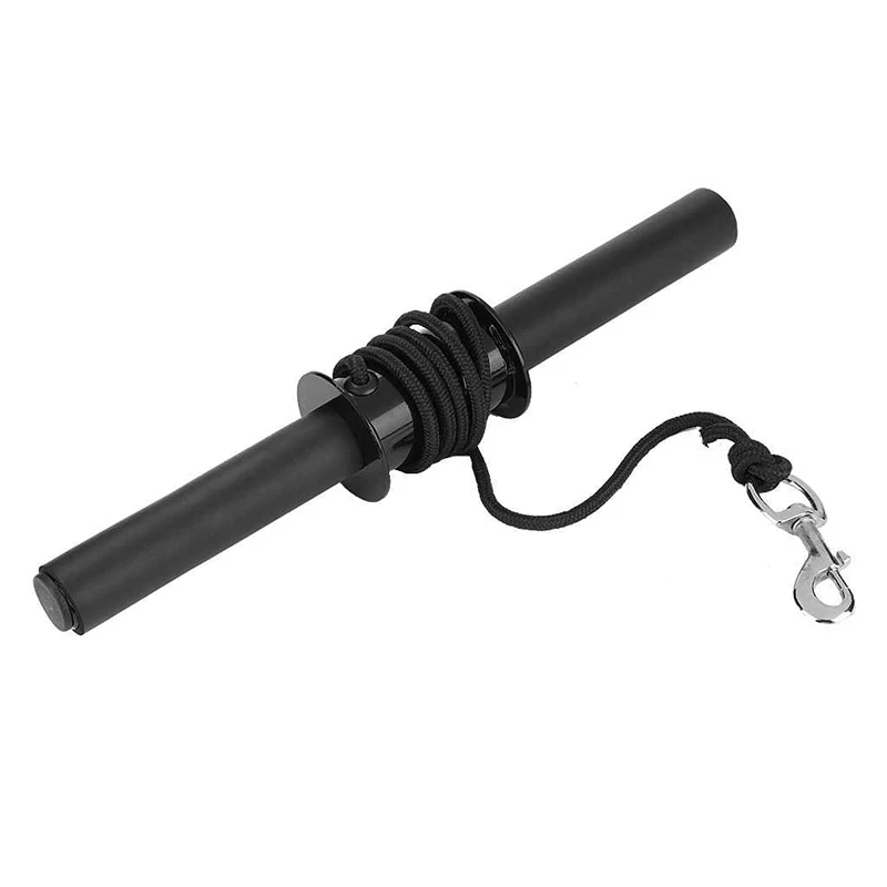 Forearm Roller Wrist and Blaster Trainer Rope with Foam Handle Buckle for Weight Training Workout | Спорт и развлечения