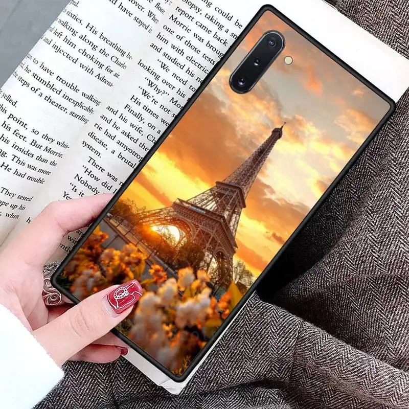 

France Paris the Eiffel Tower 1 Phone Case For Samsung Galaxy S8 S9 S10 Plus S10E Note 3 4 5 6 7 8 9 10 Pro Lite cover