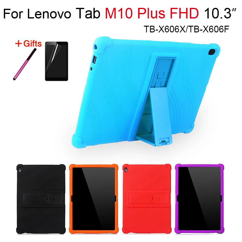 Для Lenovo tab M10 FHD Plus tb x606f x606x чехол для планшета детский с подставкой m10 plus Чехол +