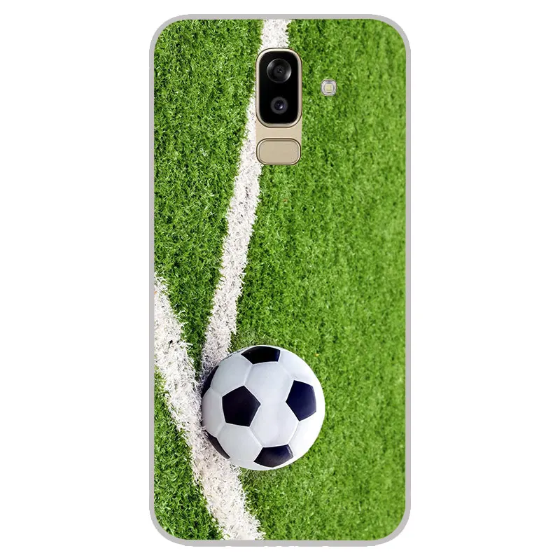 Soccer football Matte Silicone Cases For Samsung galaxy J3 J5 J7 A3 A5 A7 2016 2017 TPU Phone Case back Cover |