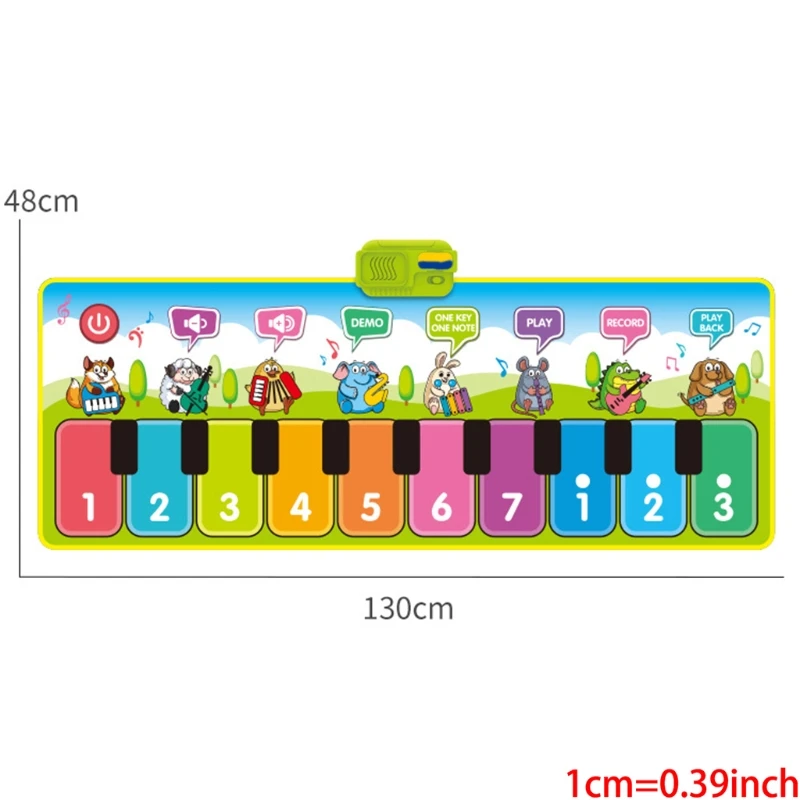 

Music piano pad Electronic piano keyboard game pad Portable music pad Built-in speaker and recording function