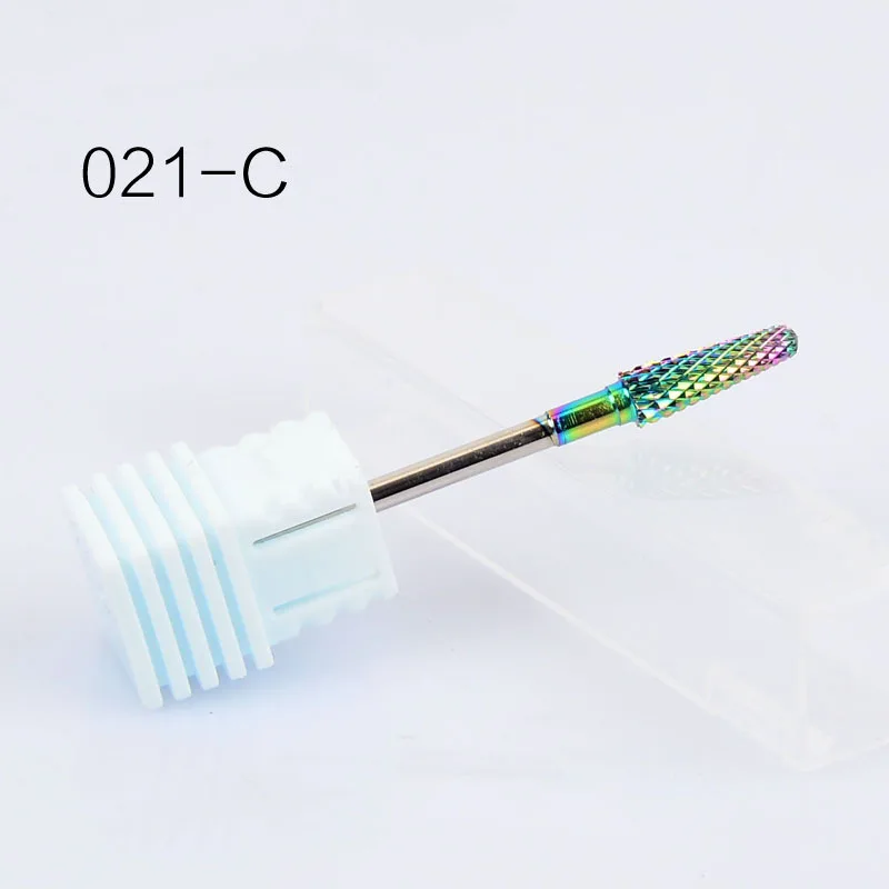 Вольфрамовая фреза для ногтей NANI 4 типа с круглым пламенем карбидная аксессуары