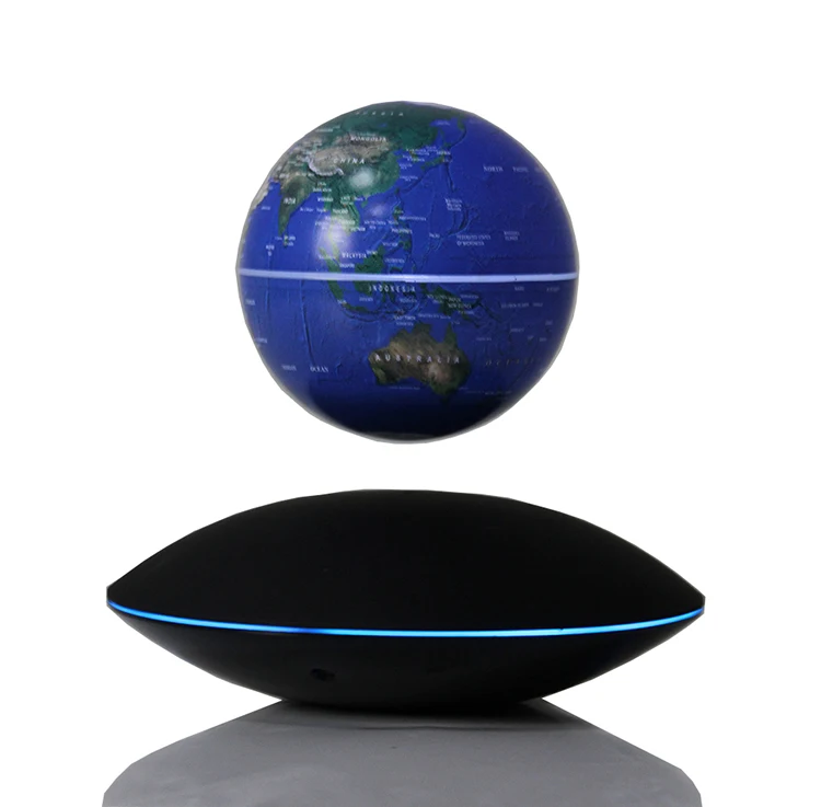 Украшение для дома магнитная левитация 3 дюйма вращается на землю Плавающий