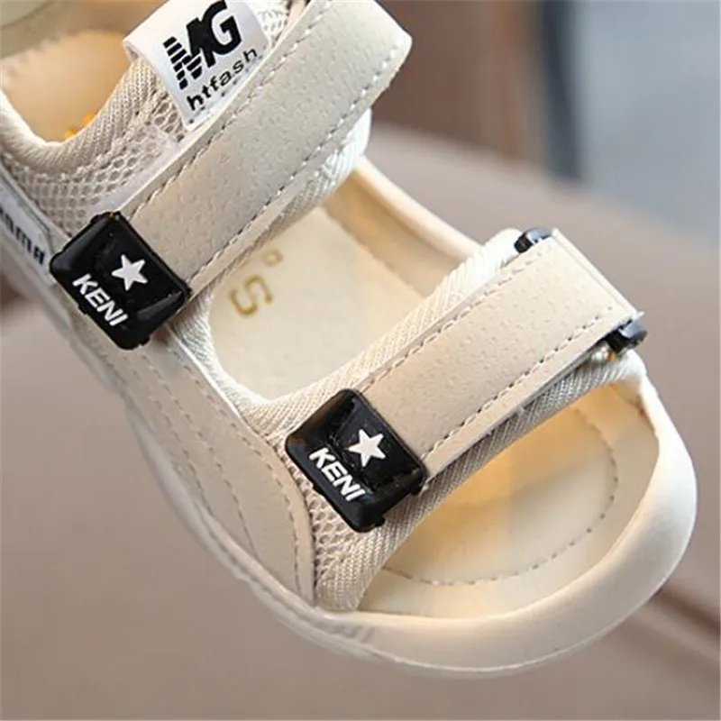 Сандалии для мальчиков и девочек пляжная обувь в стиле пэчворк спортивные