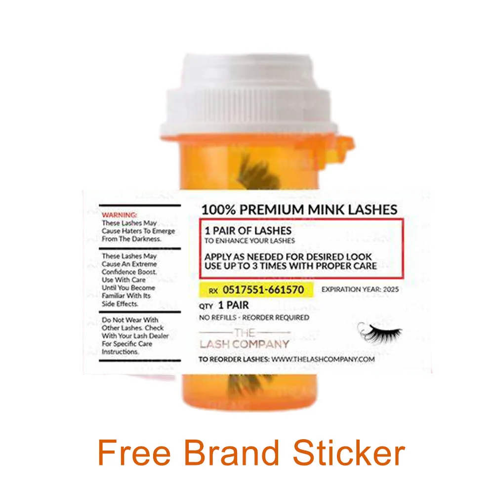 Оптовая продажа ресниц посылка коробка бутылка таблеток ненатуральные